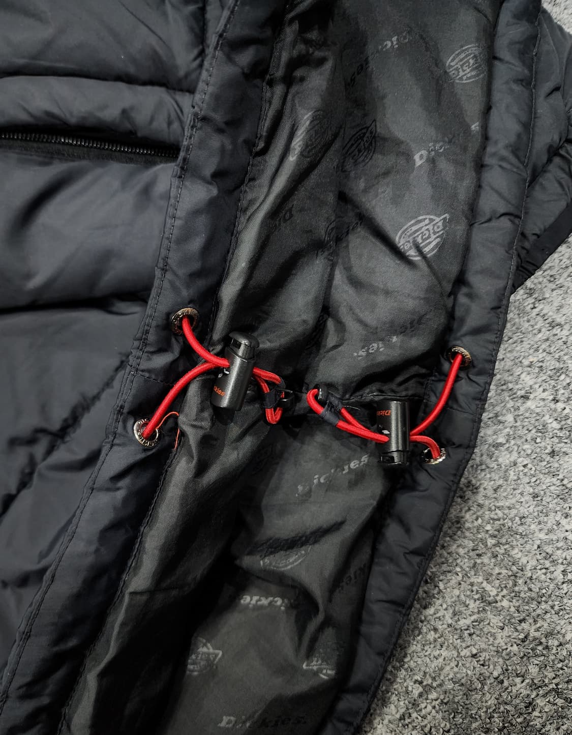 디키즈 베이직 로고 경량 패딩 자켓 L 상품이미지6