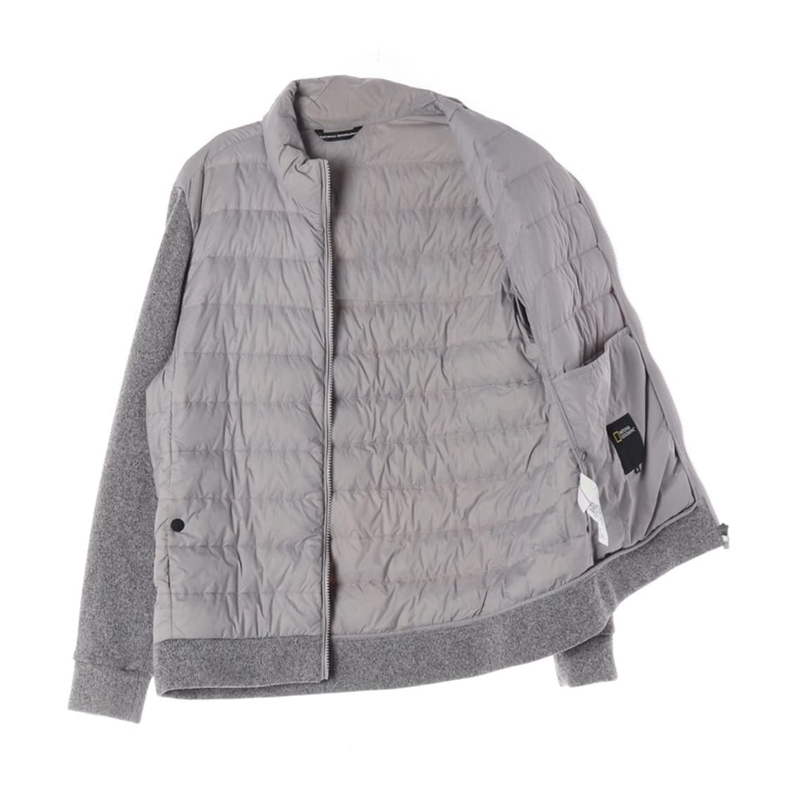 내셔널지오그래픽 하이브리드 패딩 집업 자켓 M 상품이미지2