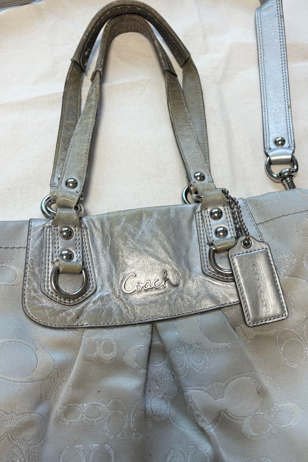 Coach Ashley Signature Lurex Carryall  상품이미지4