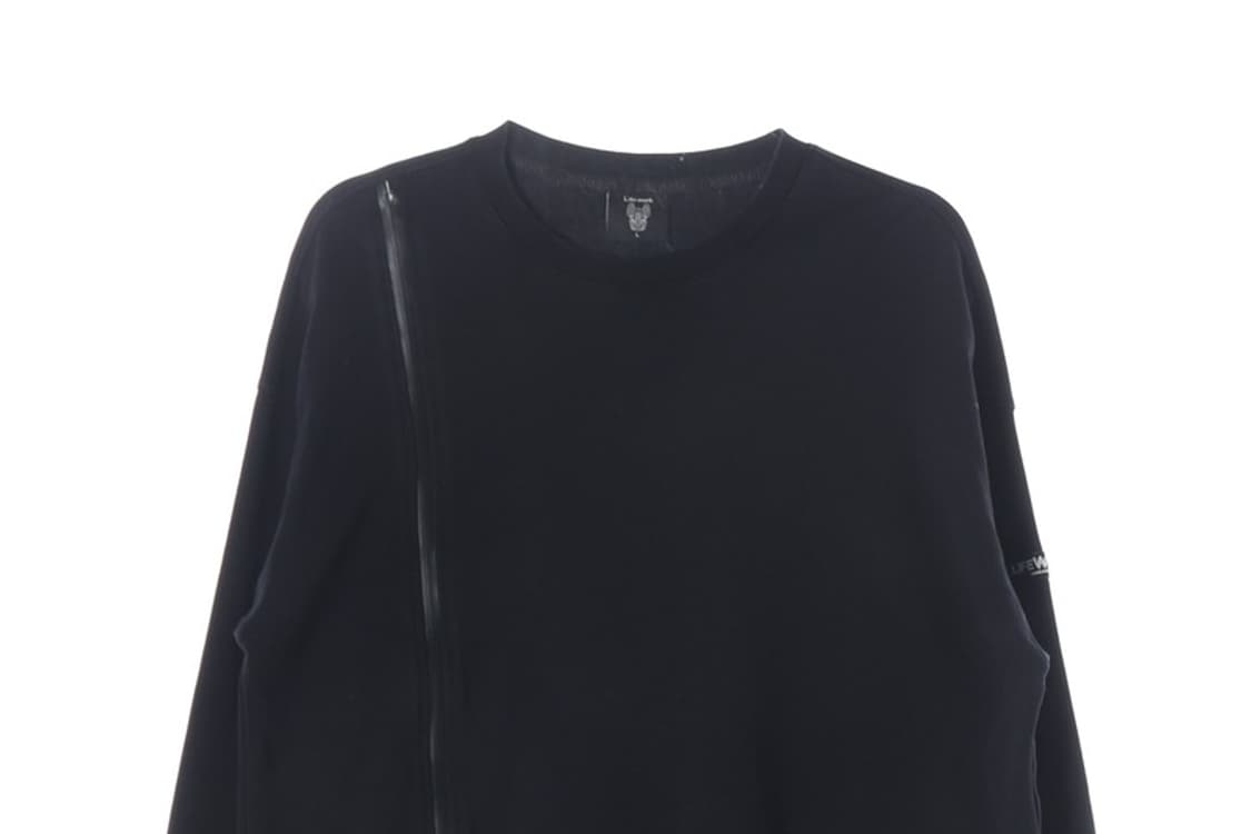 라이프워크 라독 사이드지퍼 오버핏 맨투맨 L 상품이미지3