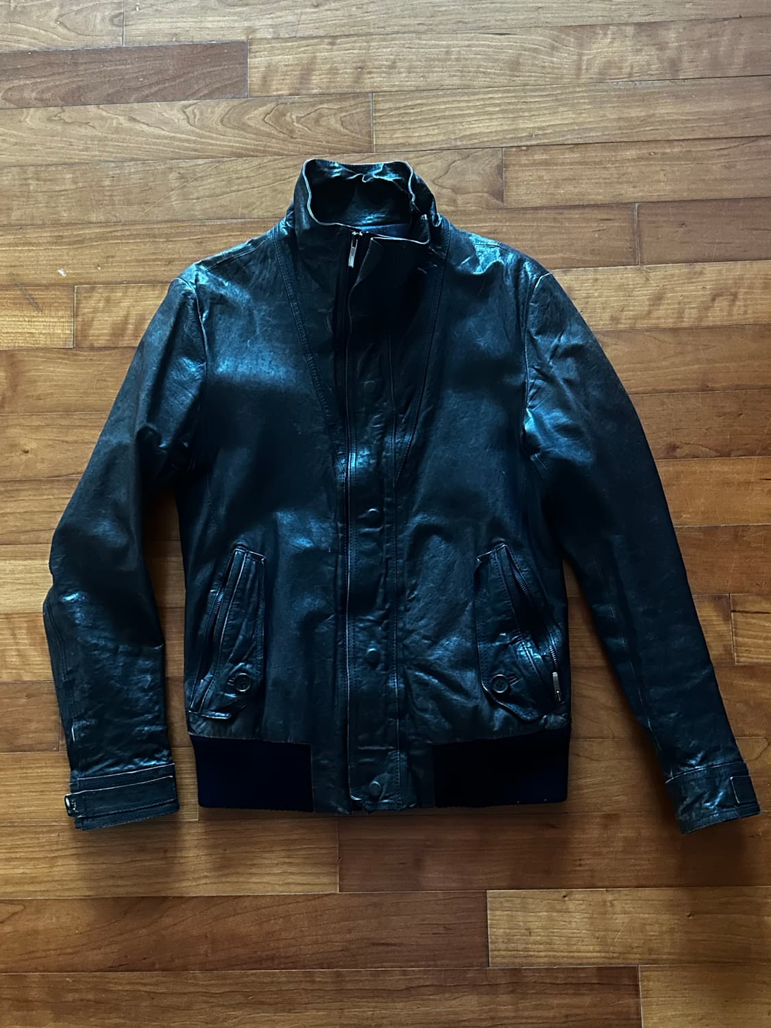 우영미가죽자켓 상품이미지1