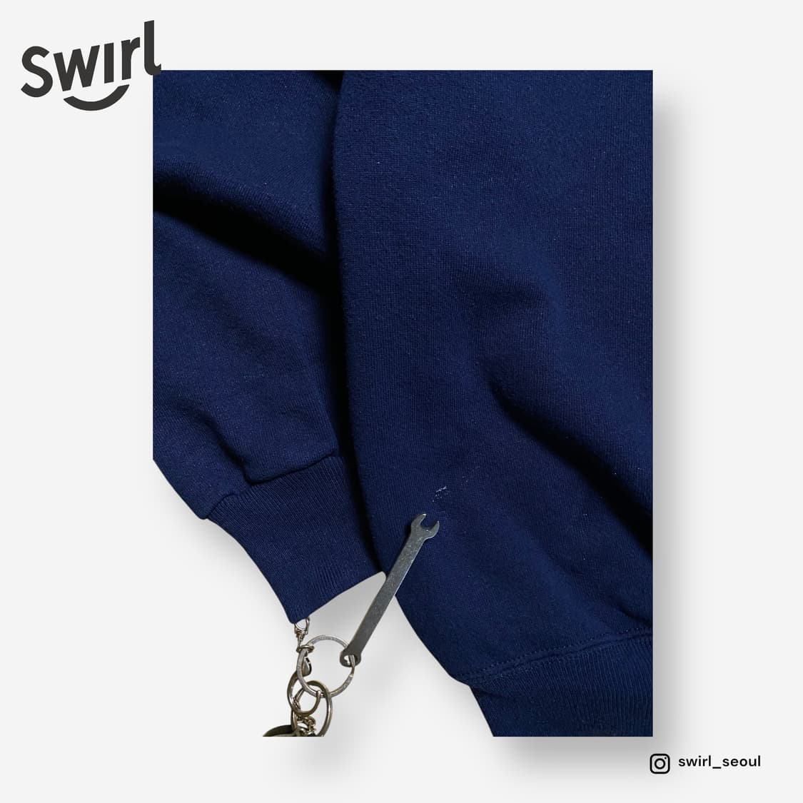 🌊Hanes Navy sweatshirts 상품이미지6