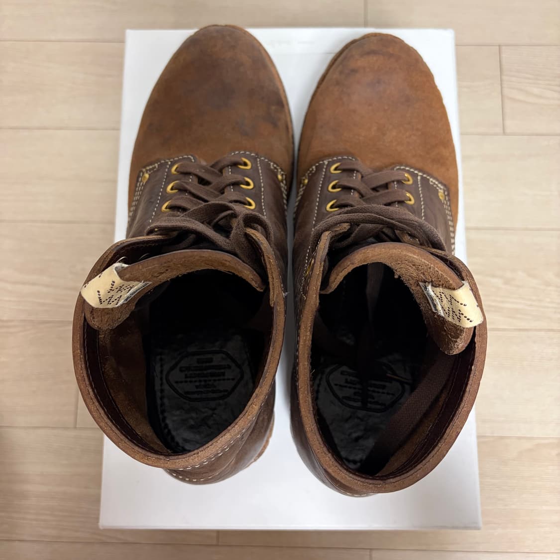 비즈빔 Visvim 23ss 브리가디어 폴크 부츠 다크 브라운 M9 상품이미지7