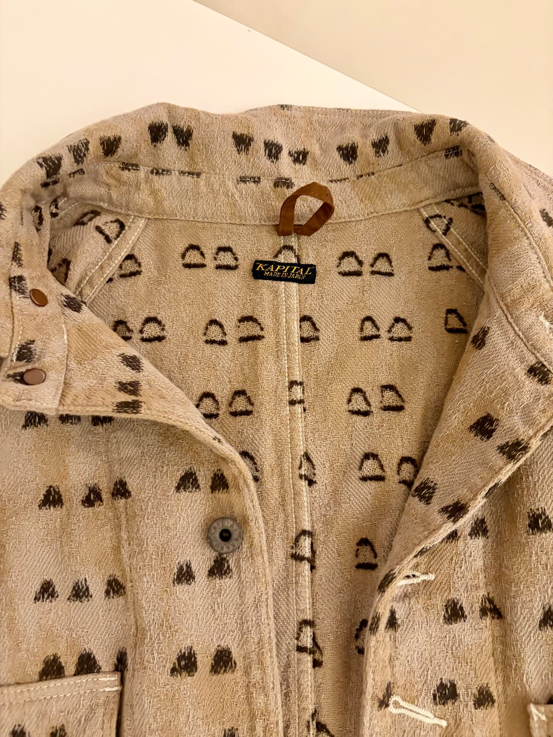 kapital / 캐피탈 패턴 셔츠 자켓 / 3사이즈 (L) 상품이미지4