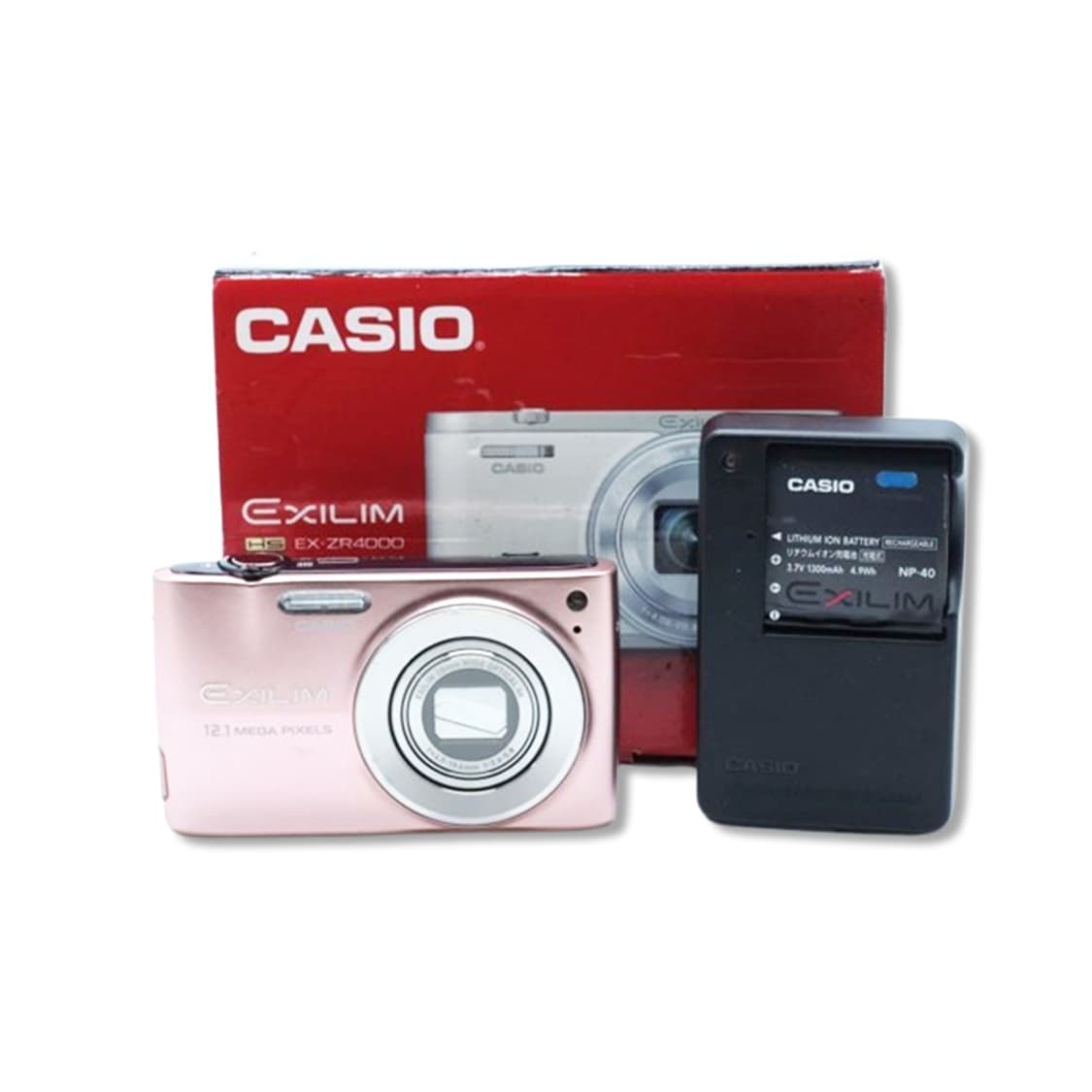[수채감성] CASIO 카시오 엑슬림 EX-Z400 레트로 디지털 카메라 상품이미지1