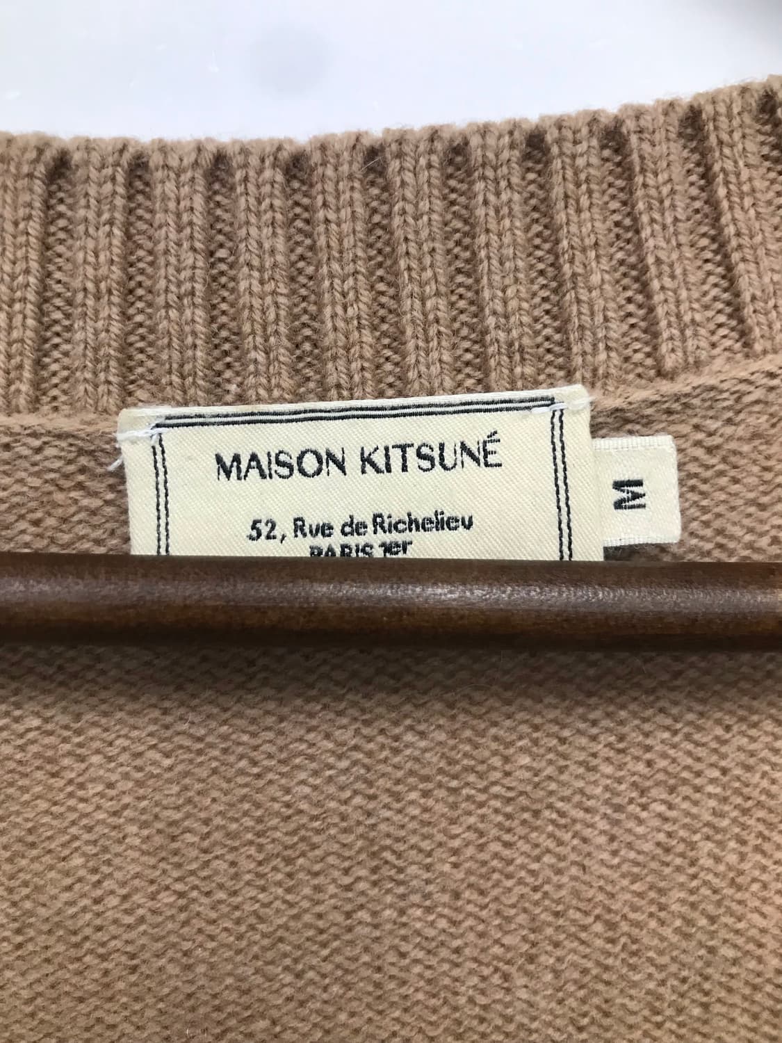 Masion Kitsune 포켓 가디건 상품이미지3