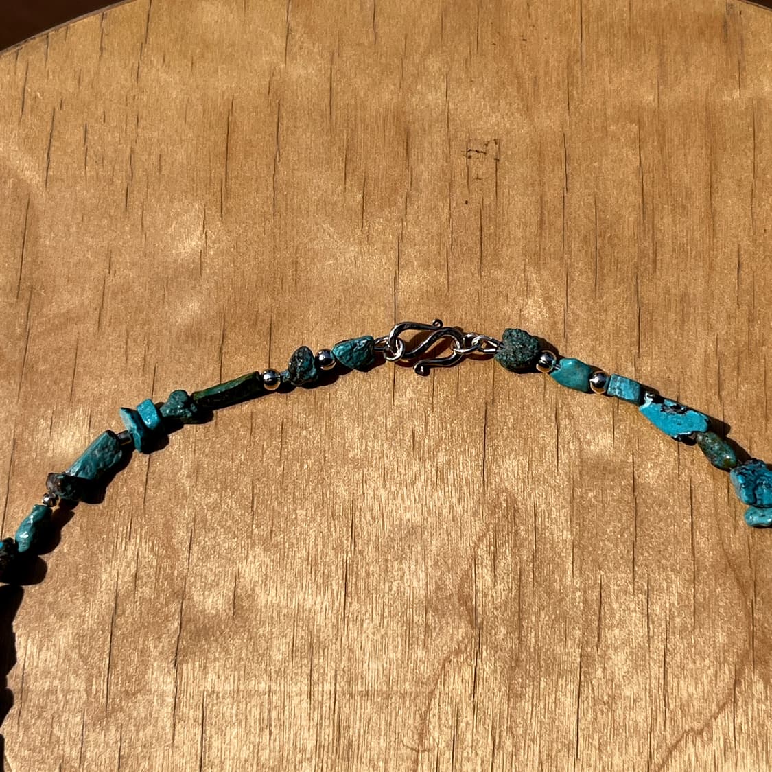 실버 비즈 터키석 네크리스 목걸이 인디언주얼리 네이티브아메리칸 상품이미지5