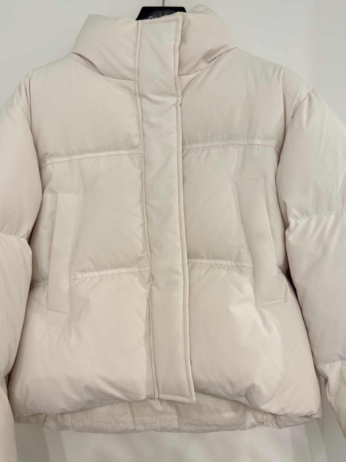 시스티나 오버핏 하이넥 숏 덕다운 점퍼 55 상품이미지3