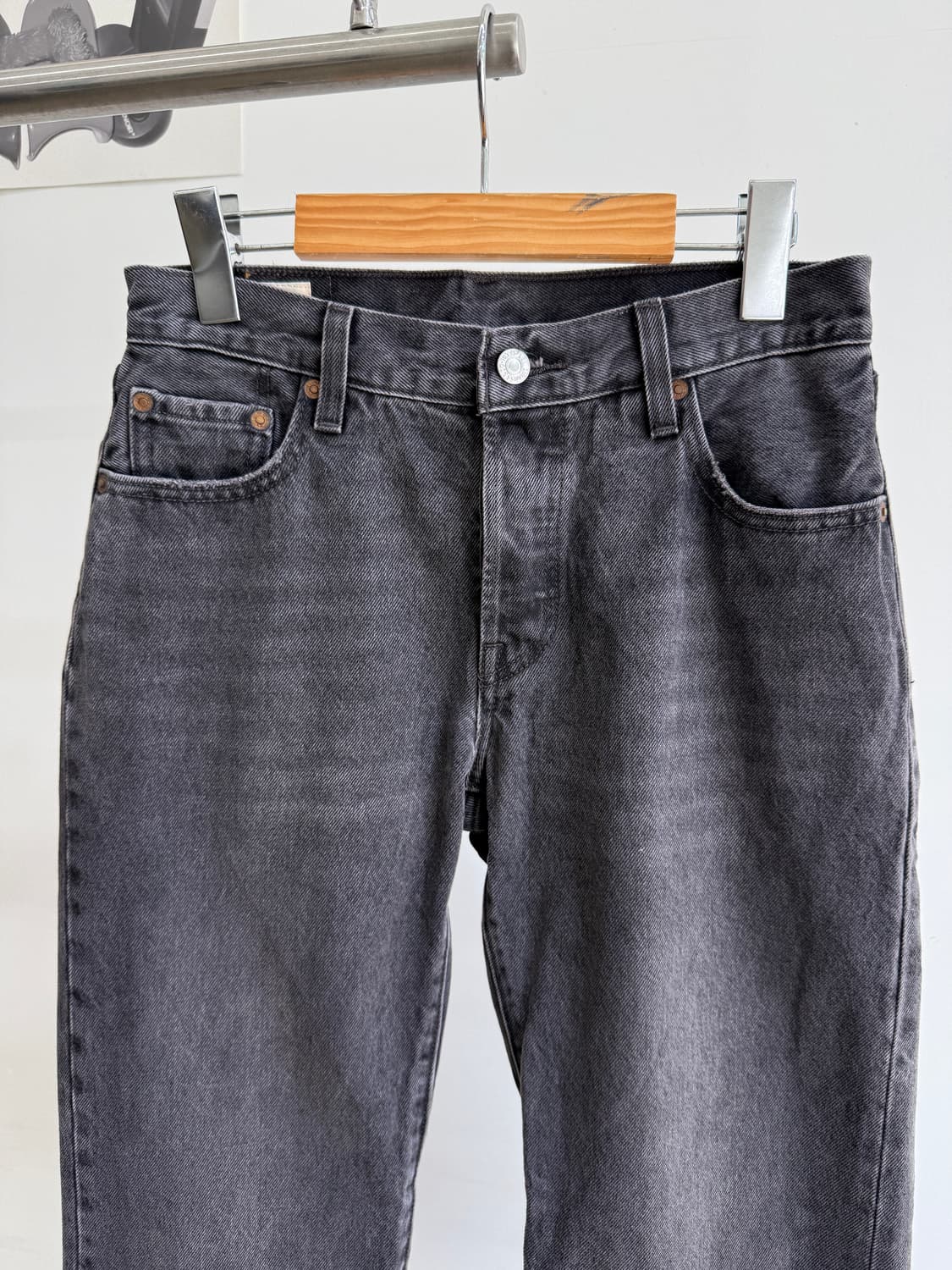LEVIS 501 흑청 데님  상품이미지2