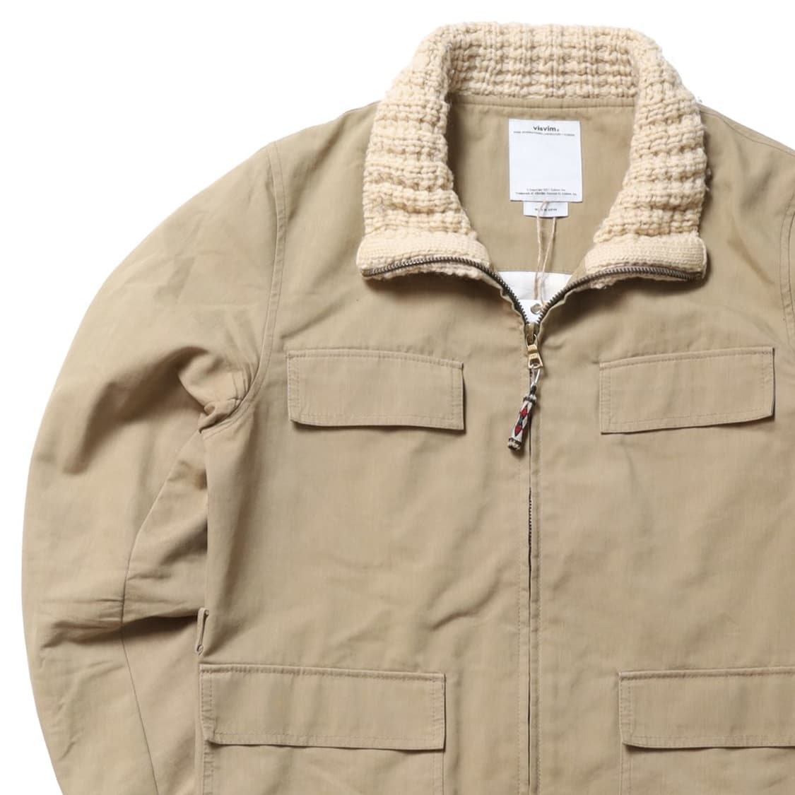 비즈빔 Visvim Redwood Knit Collar Jacket 
 상품이미지3