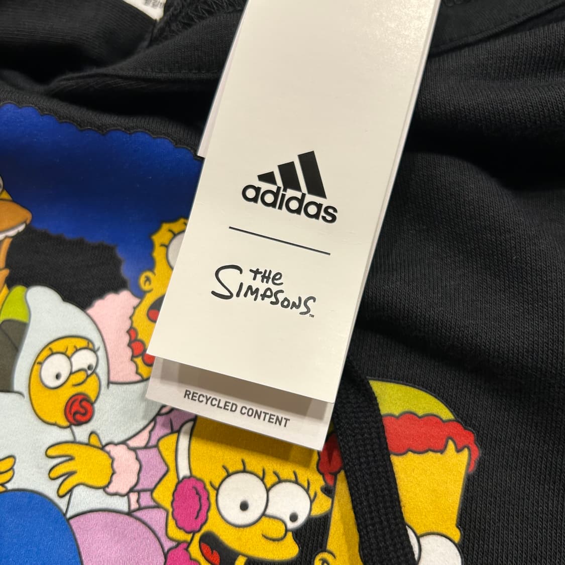 [XL] 아디다스 심슨 콜라보 후드티 블랙 B115 상품이미지4