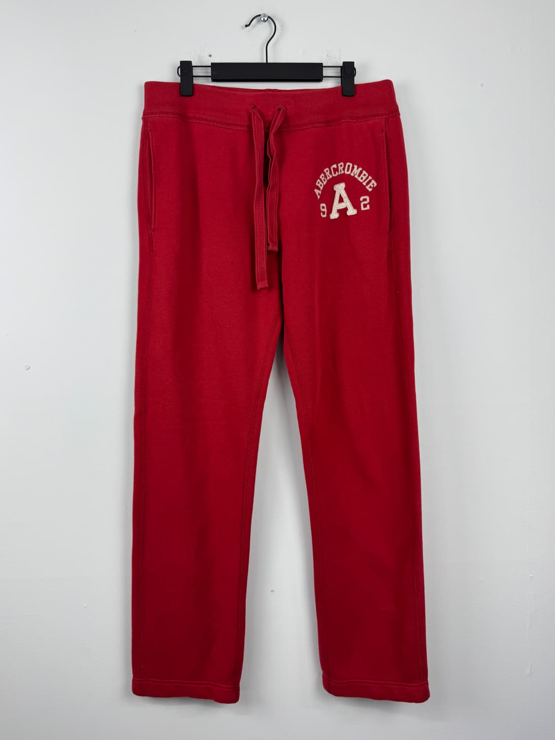 아베크롬비 레드 스웻팬츠 트레이닝 팬츠 S 상품이미지1