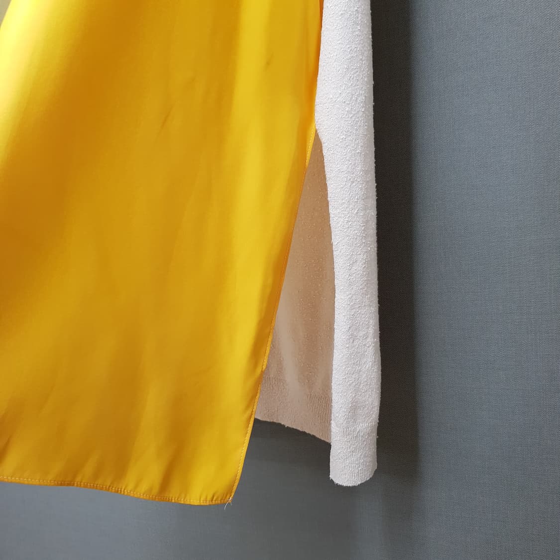 토리버치 실크 패턴 믹스 니트 원피스 S사이즈 상품이미지5