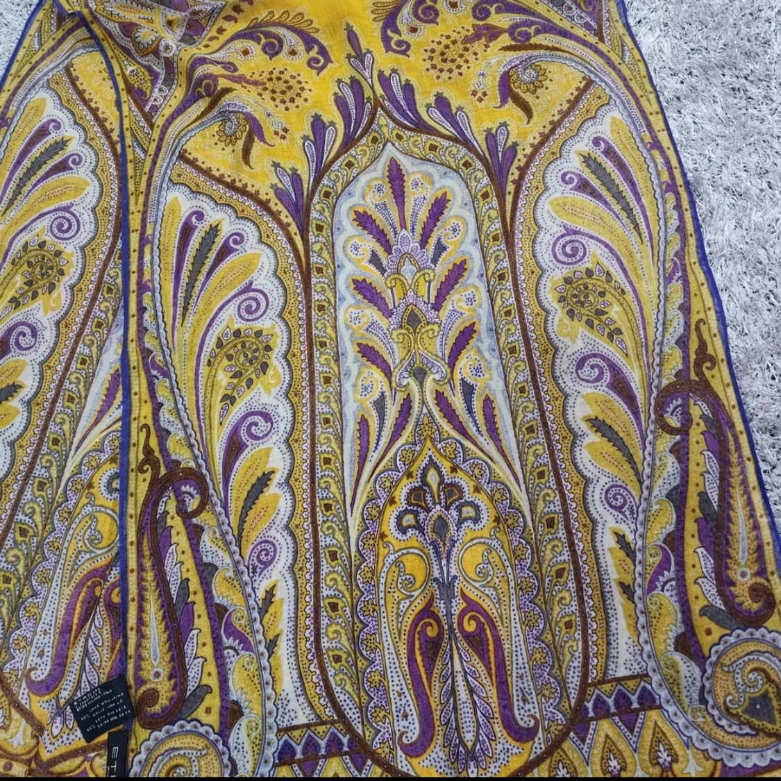 에트로 울 실크 스카프 상품이미지3