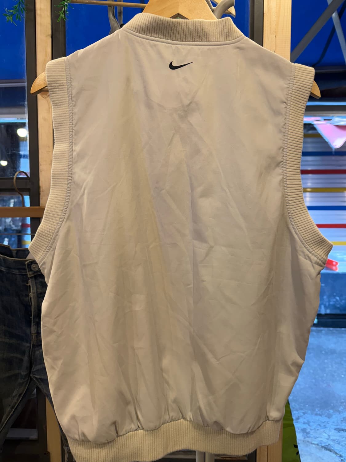 나이키 골프 크림 브이넥 베스트 상품이미지4