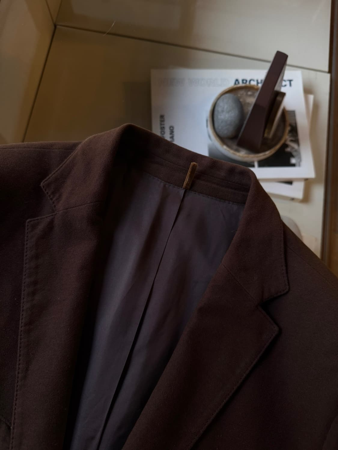 휴고보스 블랙라벨 몰스킨 헌팅 자켓 100 상품이미지7