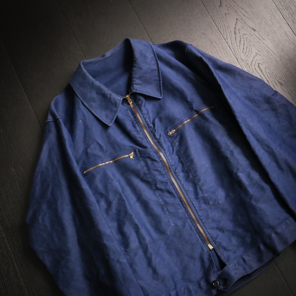 1950s French Moleskin Cyclist Jacket 105 상품이미지7