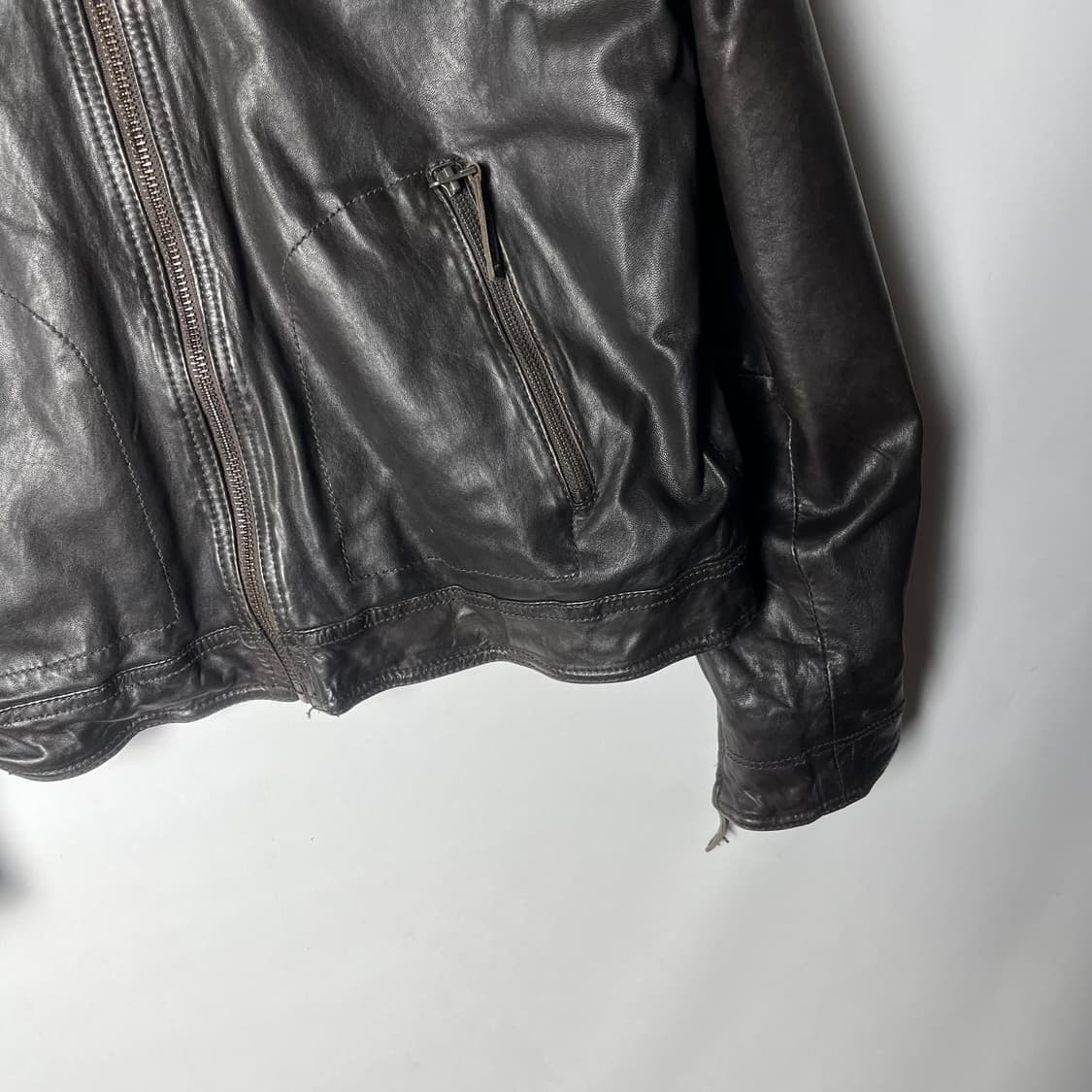 [JPN] 빈티지 램스킨 레더 자켓 상품이미지4