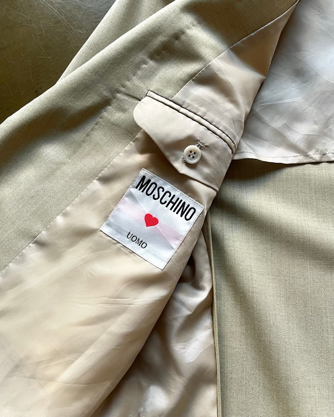 Old MOSCHINO♥️UOMO Wool Blazer Jacket 상품이미지8