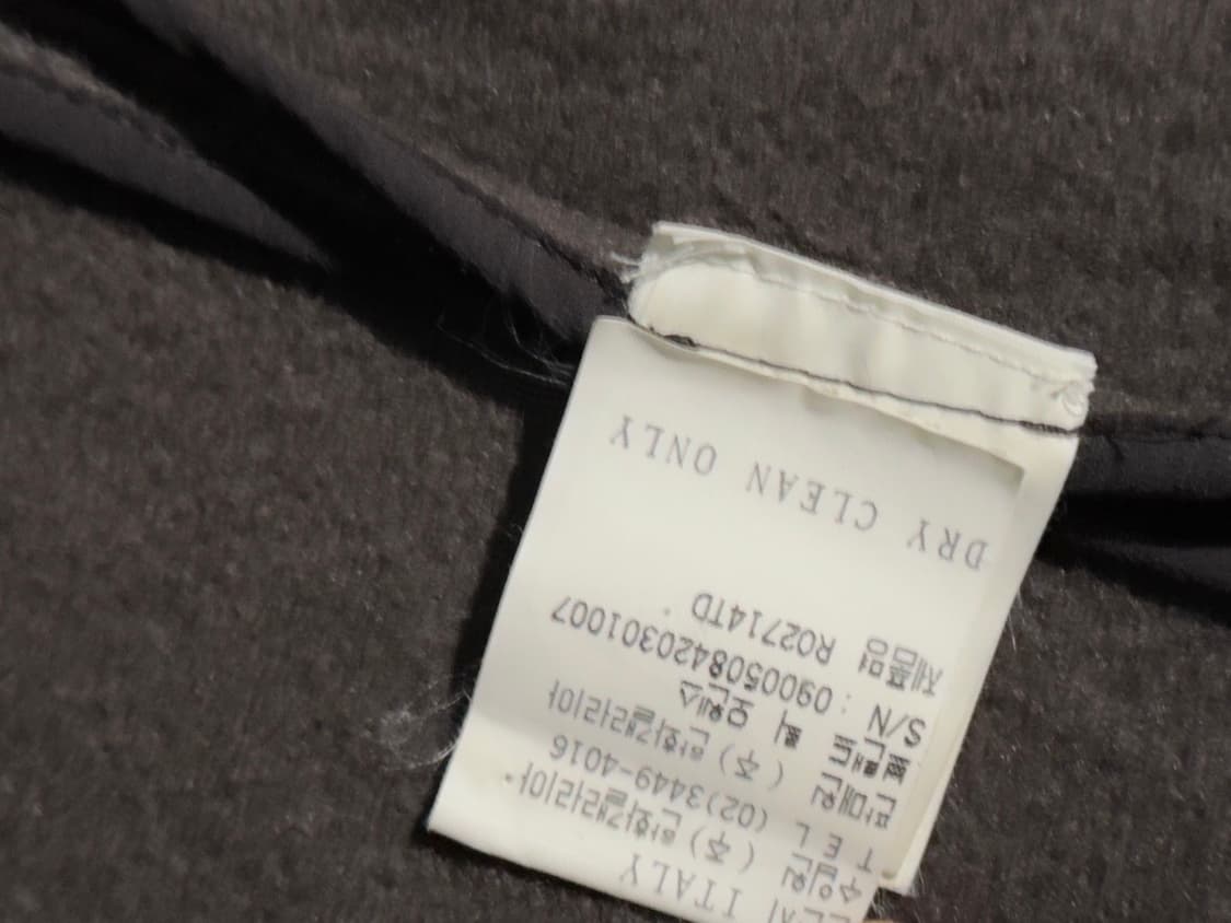 릭오웬스 08FW STAG 런웨이 코르셋 캐시미어 후드 코트 상품이미지7