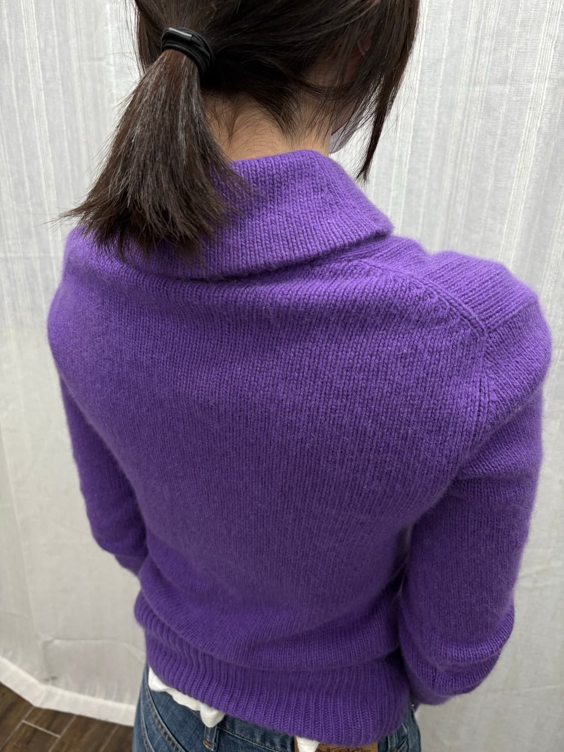 폴로 랄프로렌 숄카라 캐시미어 울 니트 상품이미지3