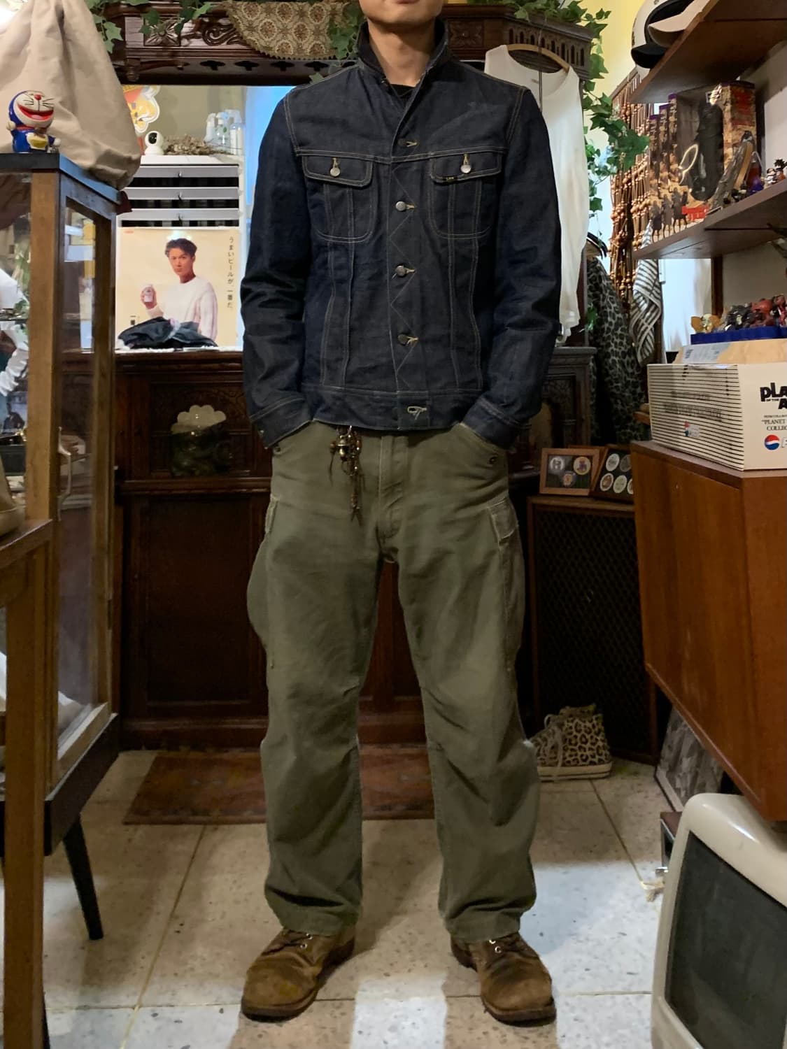 마스터마인드 X 리 해골 자수 데님자켓 상품이미지10