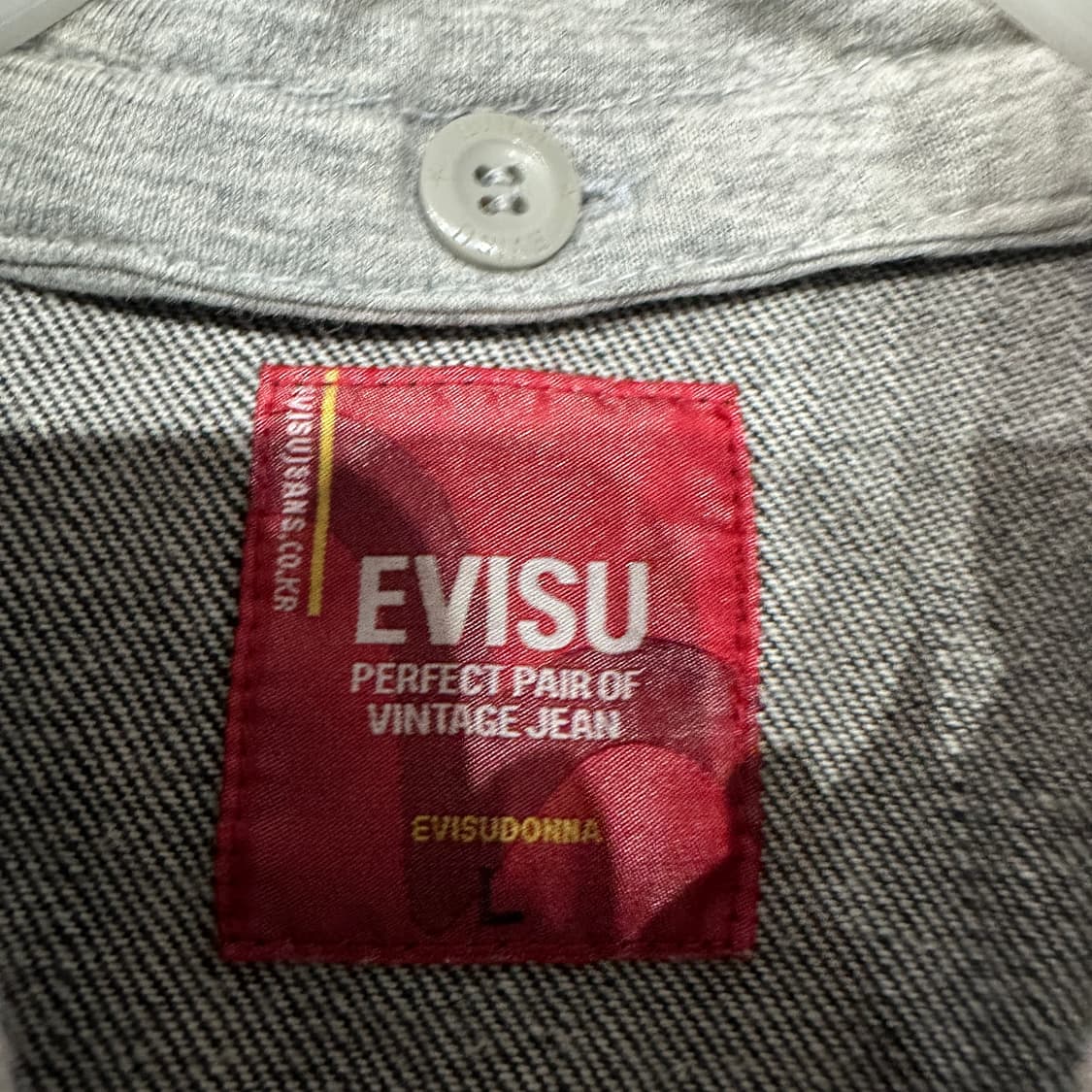 에비수 데님 청자켓 여성 상품이미지4