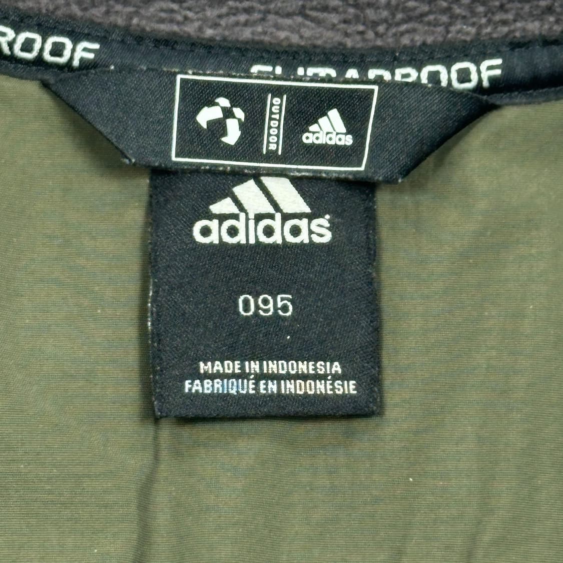 아디다스 오리지널 카키 바람막이 자켓 (M) 상품이미지6