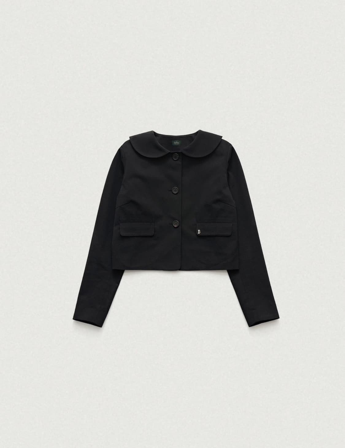 더바넷 Doux 크롭 자켓 블랙 상품이미지2