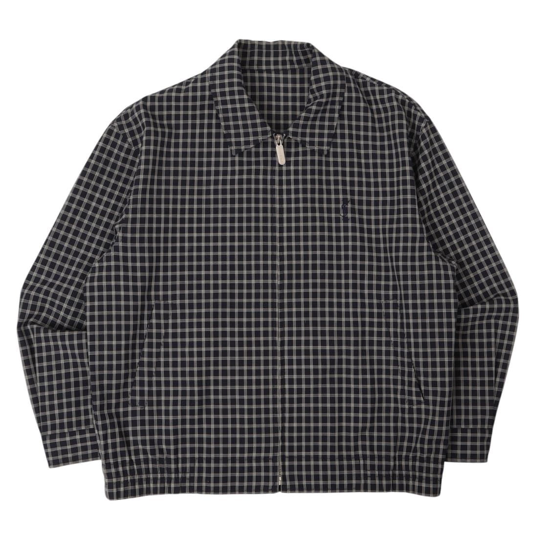 입생로랑 뿌르 옴므 체크 블루종 자켓 상품이미지1