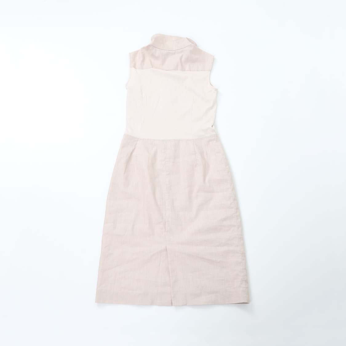 Front 7-button Cotton dress 상품이미지4