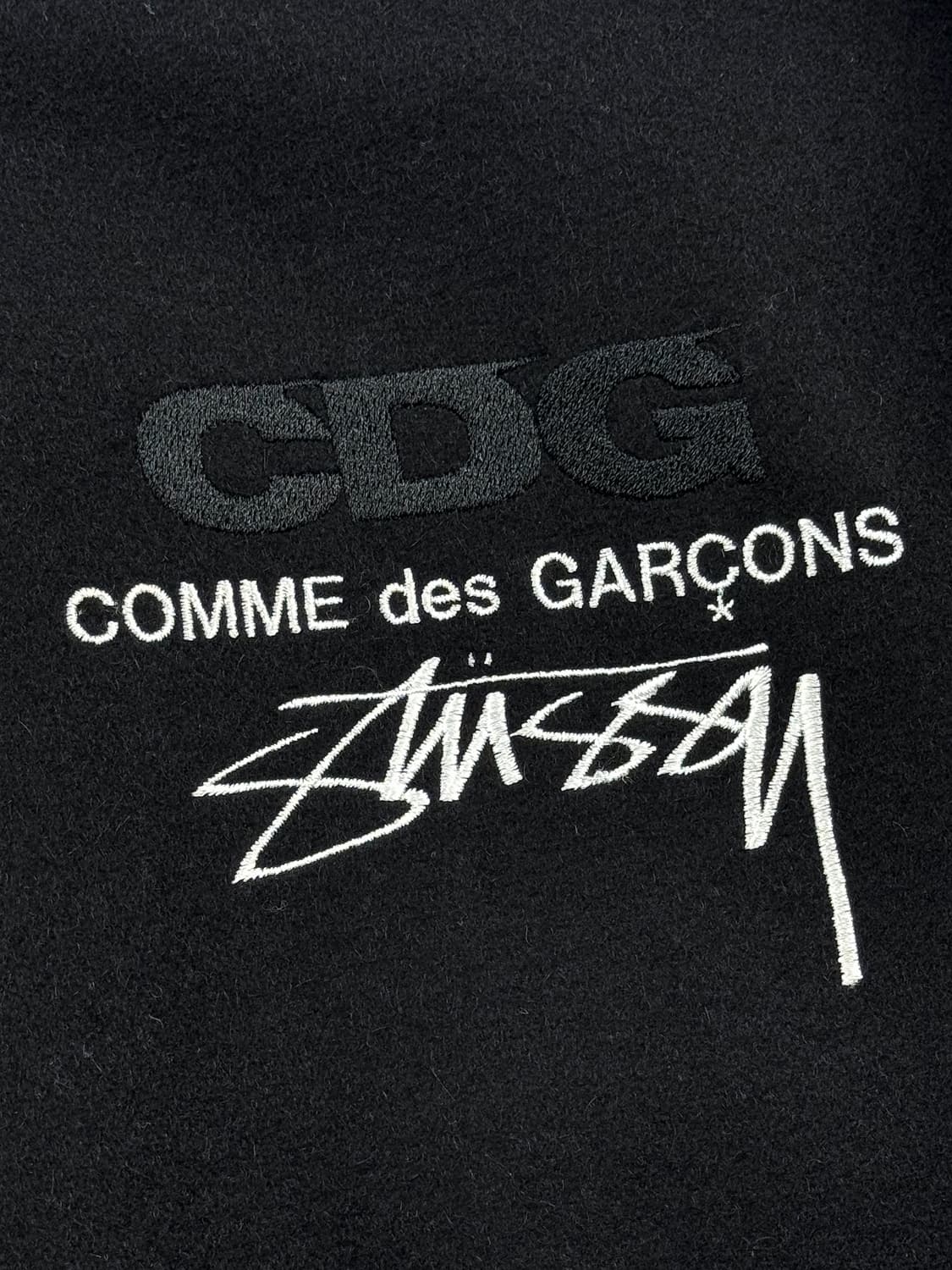 스투시 x CDG 바시티 자켓 상품이미지6