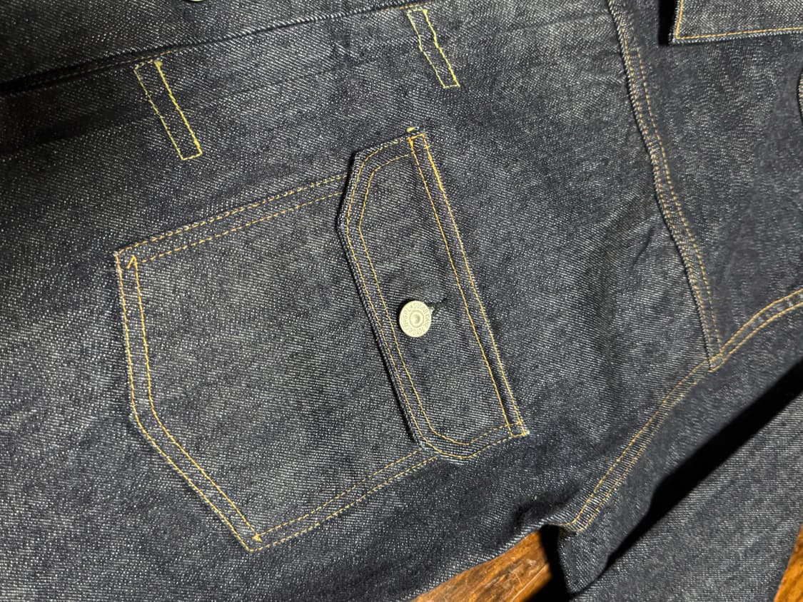 슈가케인 1936 1세대 데님자켓 미사용 상품이미지3