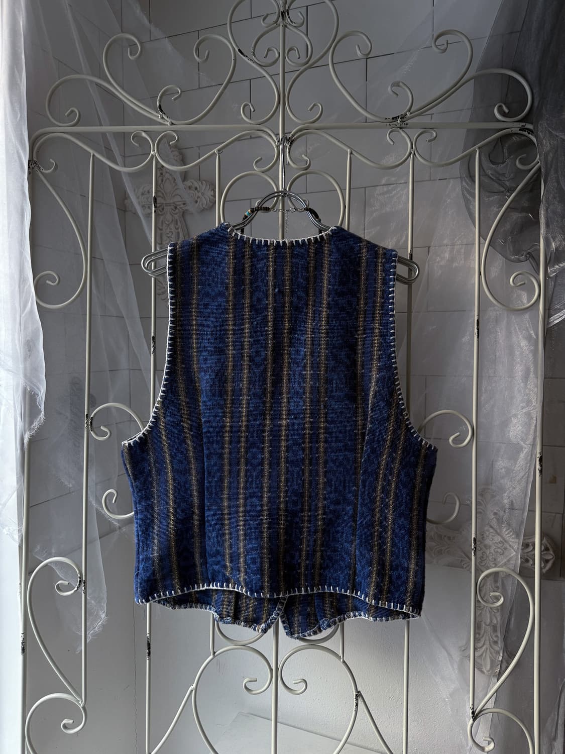 Oriental Patterned Button Vest 0385 상품이미지7