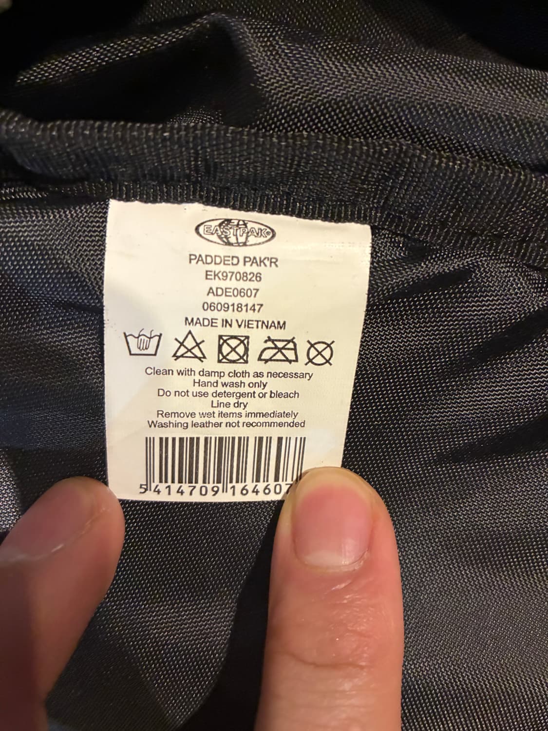 이스트팩 코듀로이 백팩 브라운 모리걸 갸루 상품이미지5