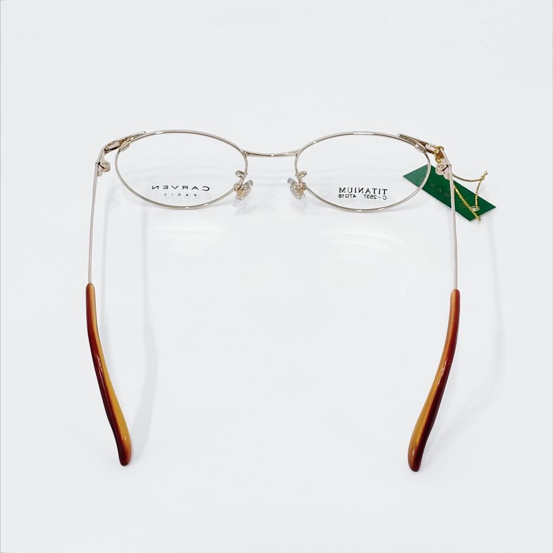 키지클럽 CARVEN 골드 데드스탁 빈티지안경 상품이미지4