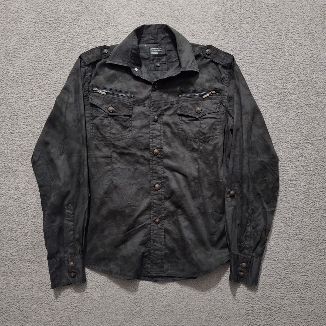 Y2k bleached jacket 상품이미지1