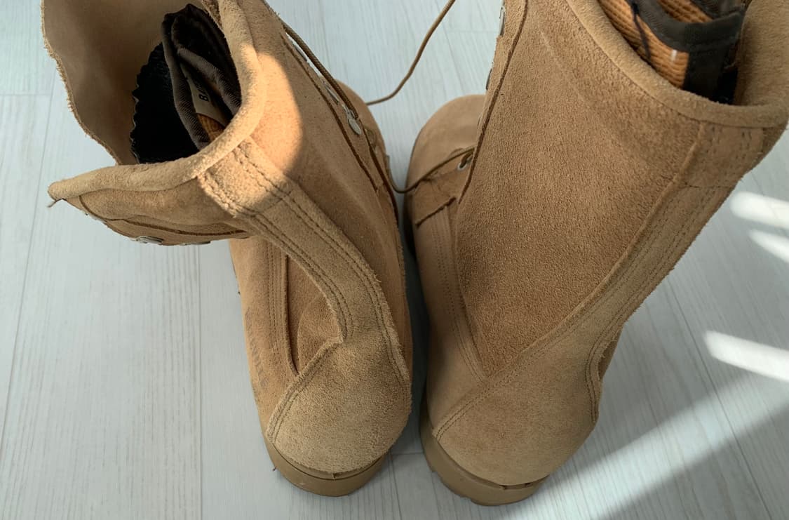 BELLEVILLE 부츠 워커 미군 사막 전투화 스웨이드 상품이미지5