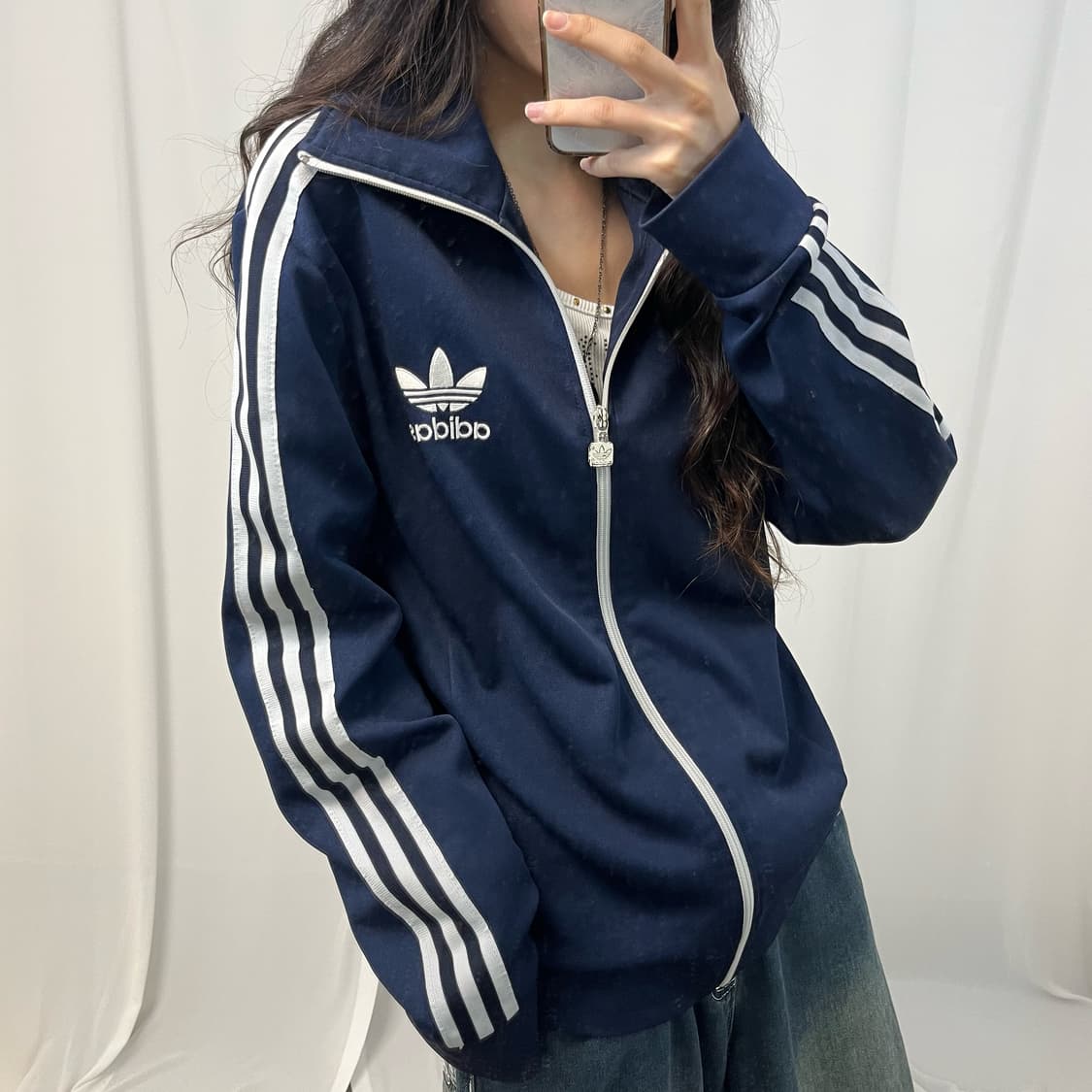 Adidas Europa navy jersey  ⋆ 105 size ⋆  상품이미지3