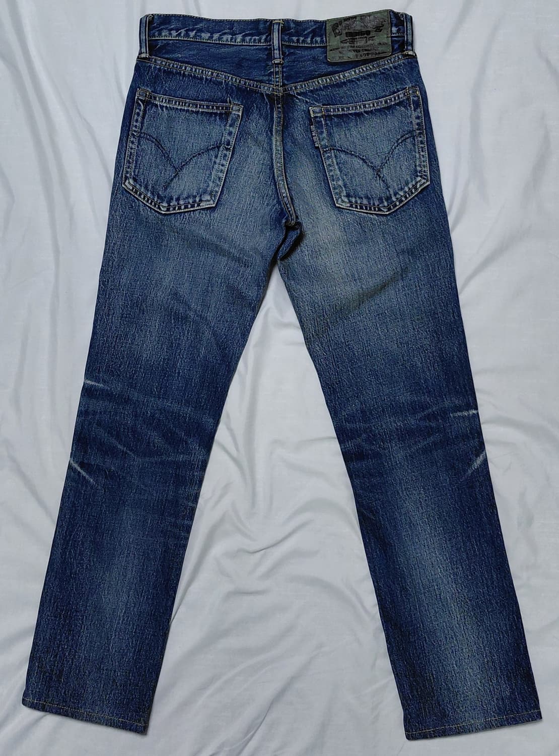 [MADE IN JAPAN] BLUE BLUE 워싱 데님 팬츠 상품이미지6