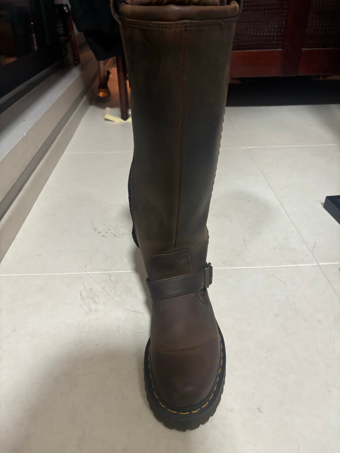 닥터마틴 애니스톤 니하이 브라운   BRW / 41871200 상품이미지7