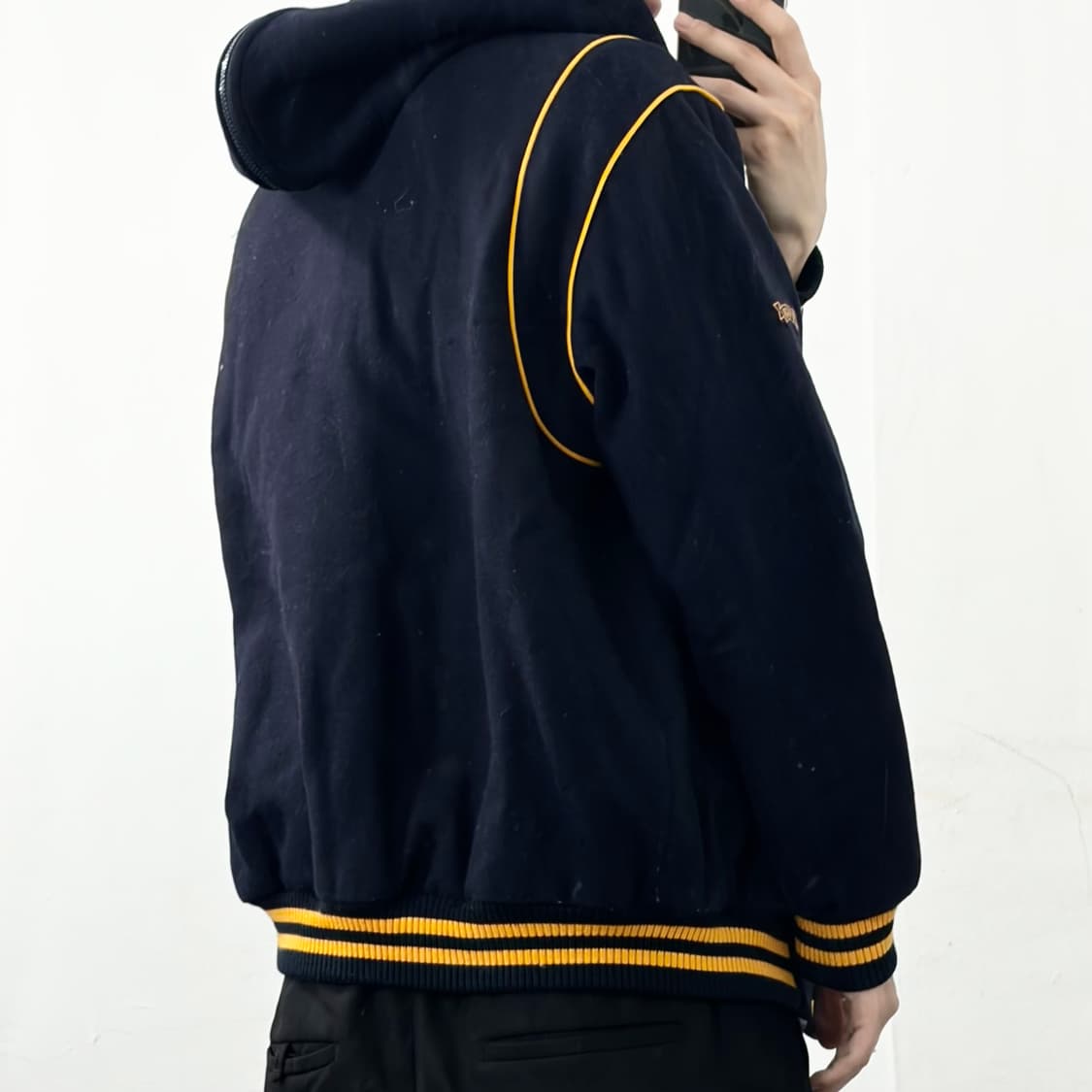 맥그리거 80s 후드 울 바시티 자켓 상품이미지3