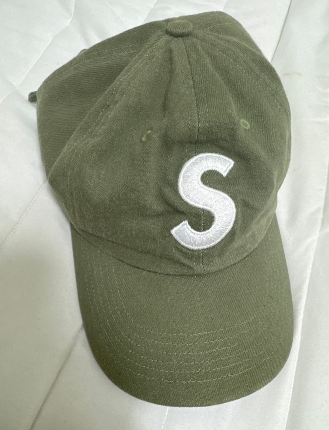 슈프림 22ss케블라데님 s로고 모자  상품이미지4