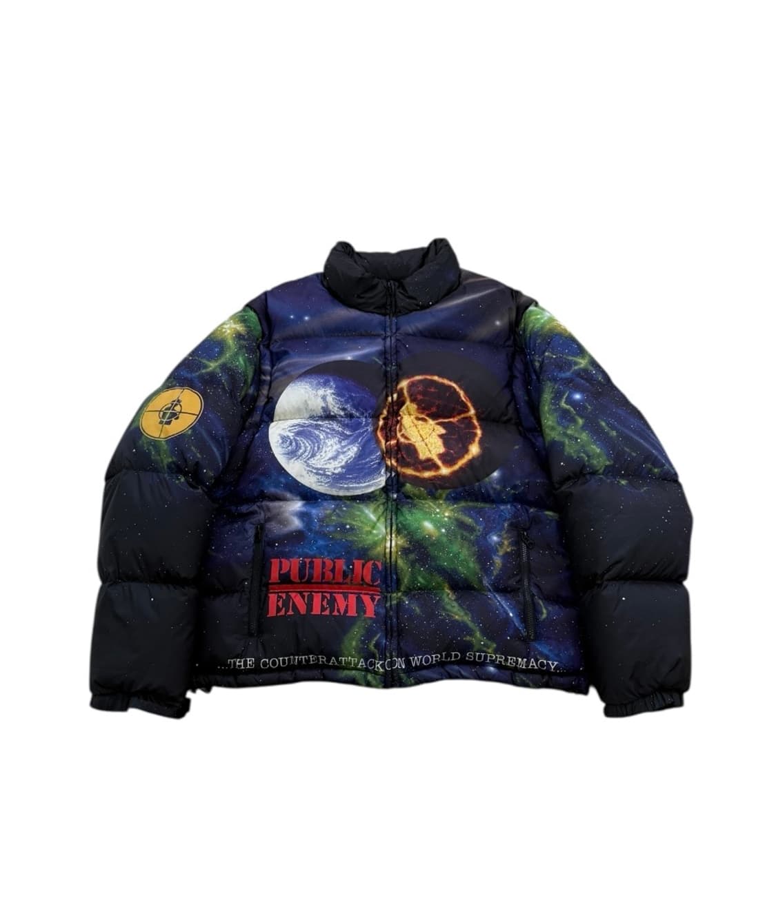 슈프림 X 언더커버 X 퍼블릭 에너미 18ss 패딩점퍼 상품이미지1