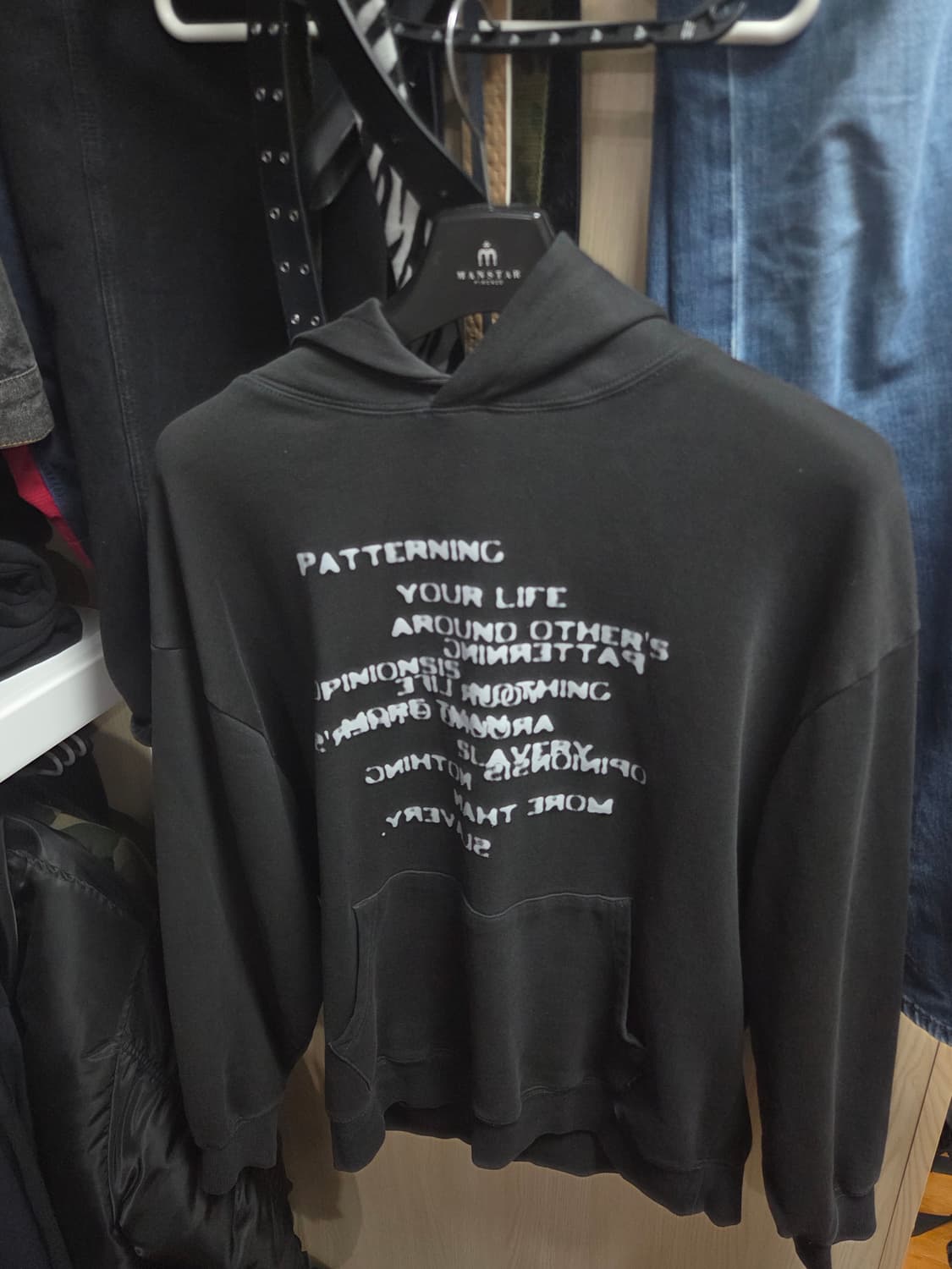 레터링 후드티 상품이미지1