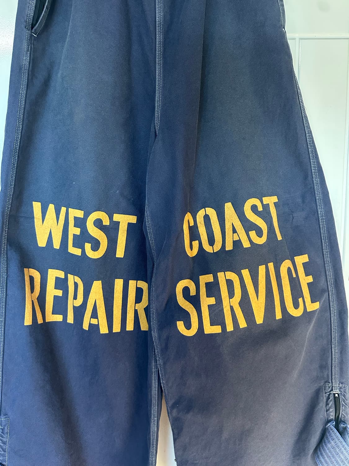 캐피탈 데님 리페어 팬츠 NAVY (Size 4) 상품이미지5