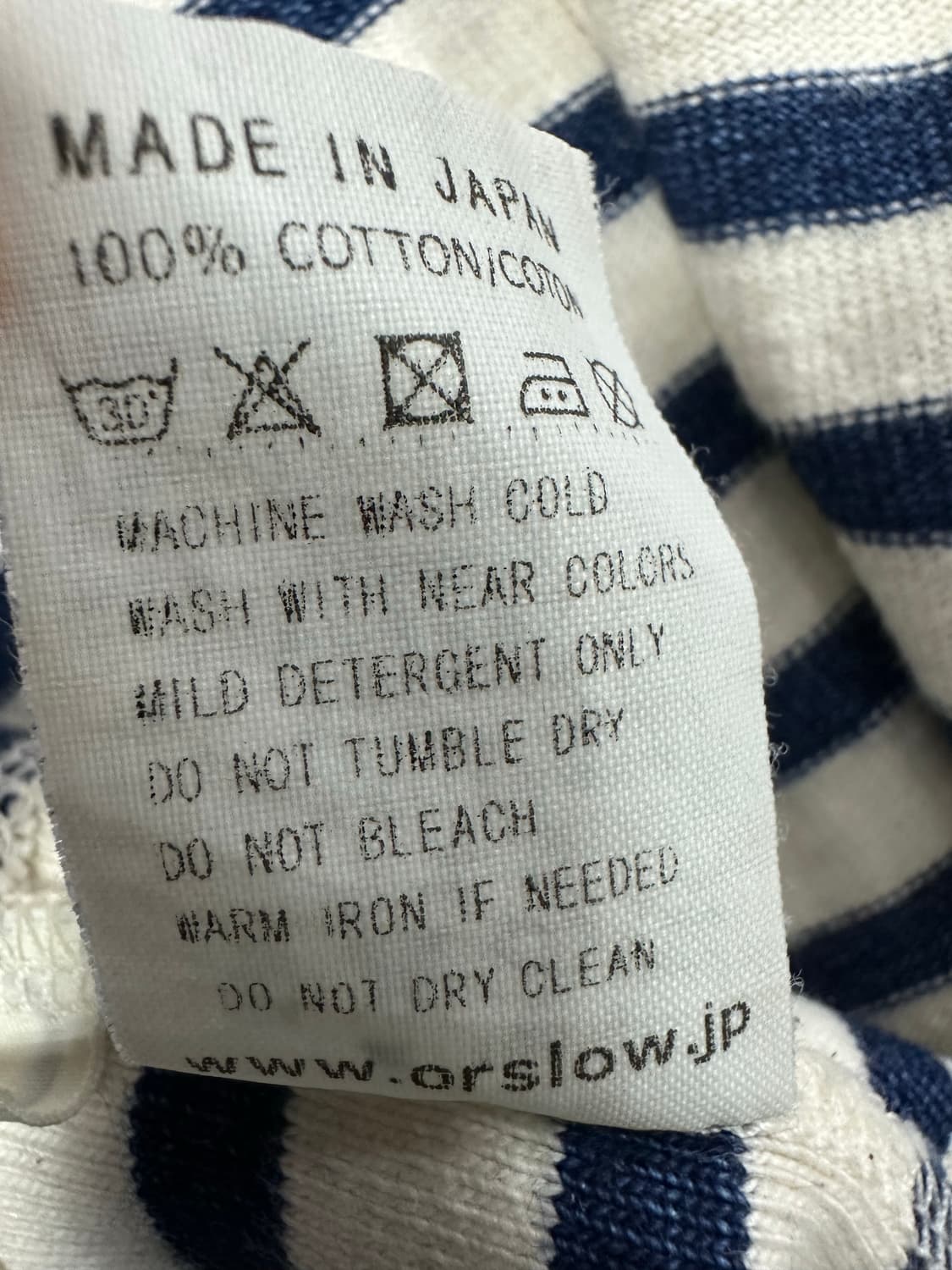 오어슬로우 스트라이프 반팔 상품이미지6