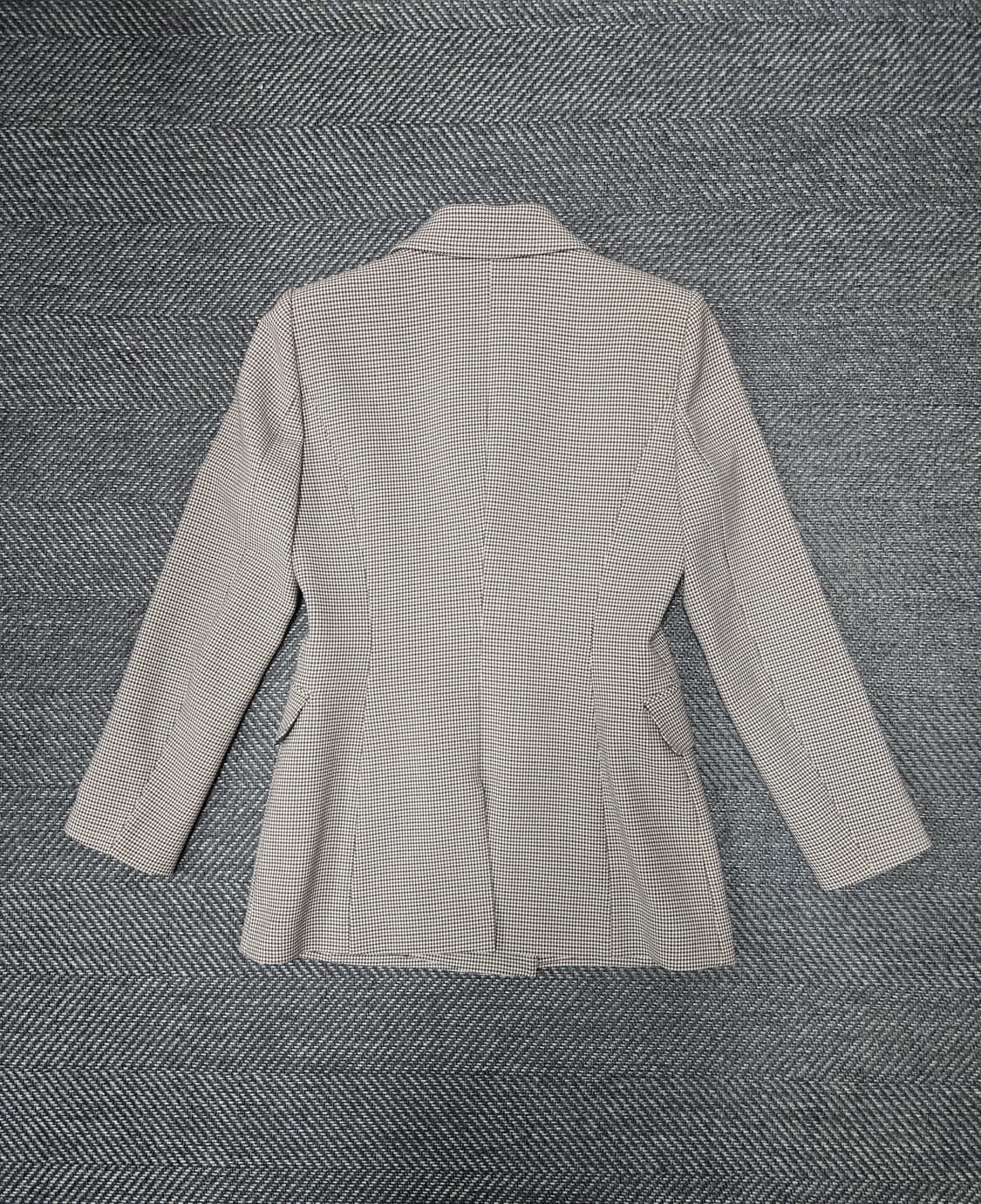 모조에스핀 MOJO.S.PHINE 더블 버튼 체크 자켓 상품이미지2