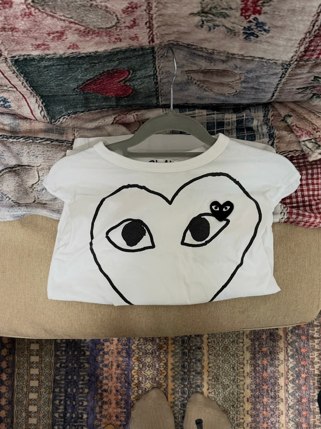Comme de Garcons play T-shirt 상품이미지1