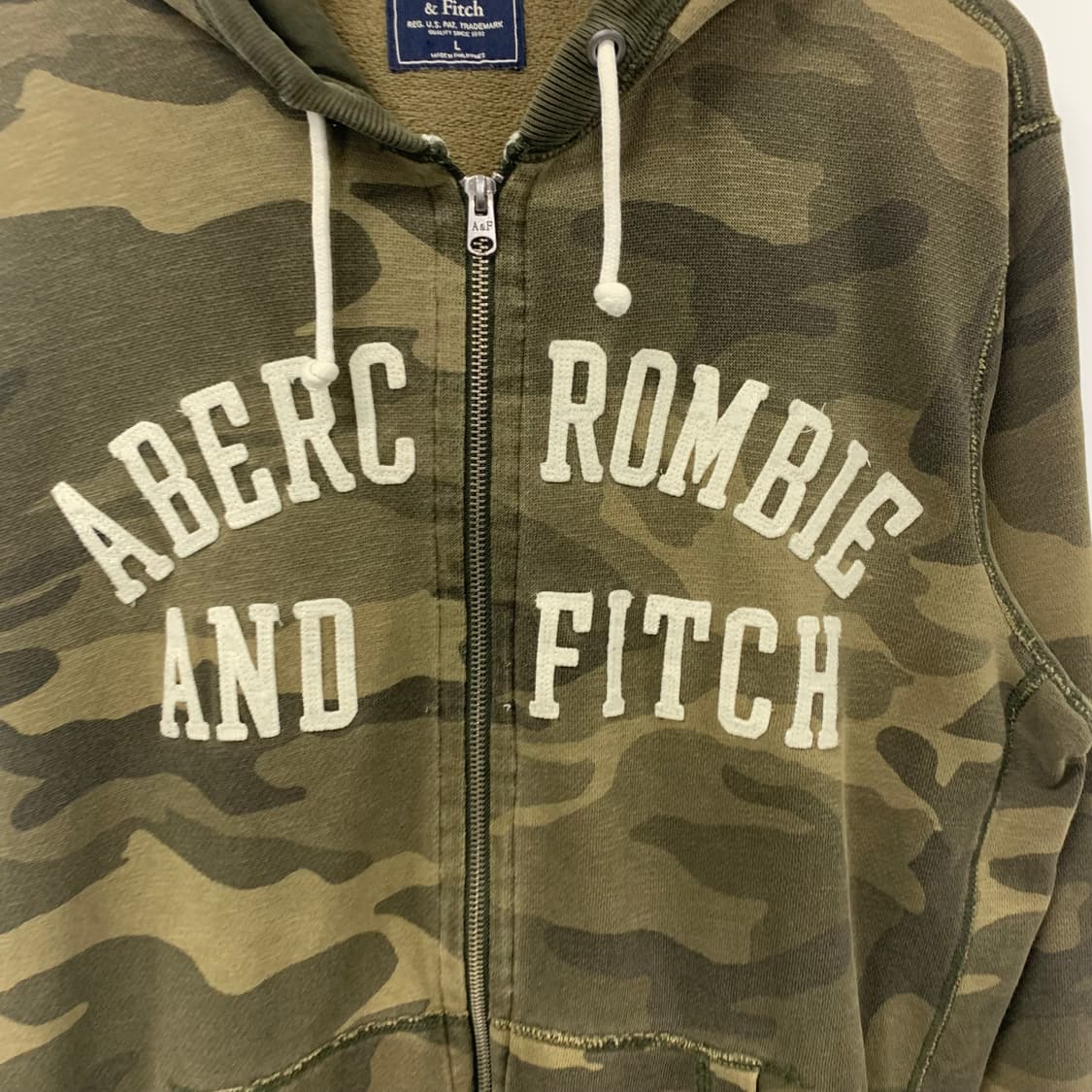 아베크롬비 y2k 와투케 카모 후드집업 상품이미지4